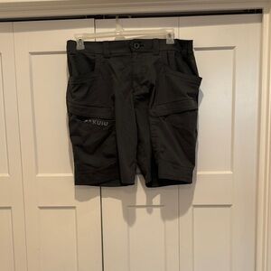KUIU Men's Dark Gray Cargo Shorts